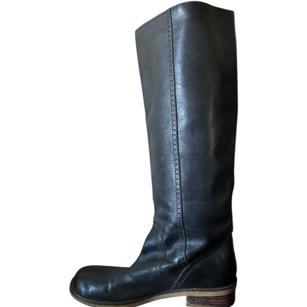 Lucky Brand Black Over the Knee Boots